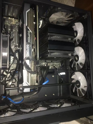 Видеокарта 8G 1860MHz ti SUPRIM x GDDR6X 850W MSI GeForce RTX 3070