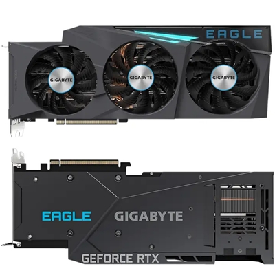 10240 ОРЕЛ 12GB GeForce RTX 3080Ti ГИГАБАЙТА видеокарты GA102 снаряжения минирования CUDA