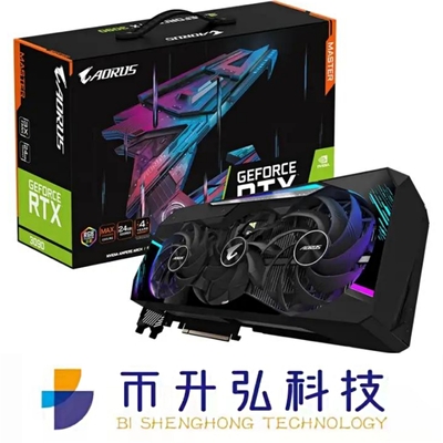 ГИГАБАЙТ Aorus GeForce RTX 3090 24g ETH 10496 CUDA 1785MHz DirectX 12