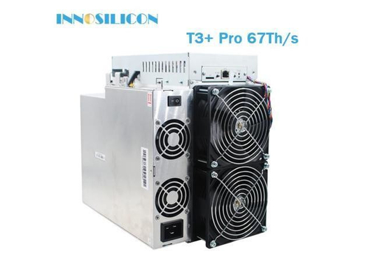 Горнорабочий 67TH/S Innosilicon T3+ монетки бита алгоритма Asic SHA256 Pro