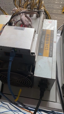 Используемая горнорабочий 942W Bitmain Antminer L3++ 550M 6.5Kg монетки Lite