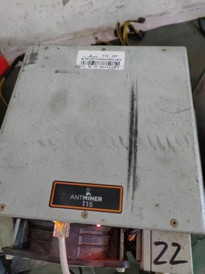 минирование Bitmain Antminer T15 23TH BTC горного оборудования 1541W Cryptocurrency перекупное
