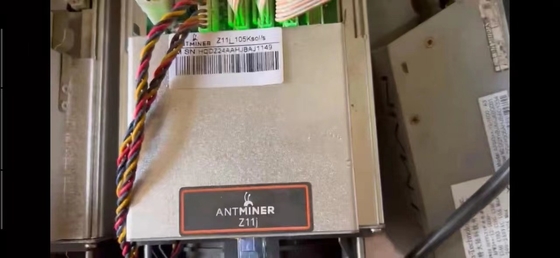 горнорабочий 105ksol/S Bitmain Antminer Z11j 1418W ZEC 228×134×279mm