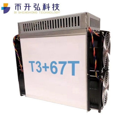 снаряжение 13.53KG минирования горнорабочего T3+ 67T Asic 3300W Innosilicon Asic