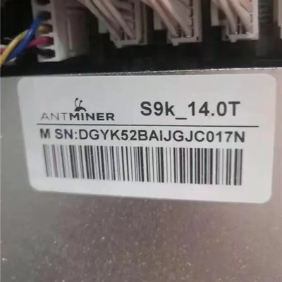 машина минирования валюты 1148W Asic Bitmain Antminer S9K 14T перекупная цифров