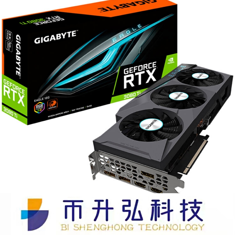 10240 ОРЕЛ 12GB GeForce RTX 3080Ti ГИГАБАЙТА видеокарты GA102 снаряжения минирования CUDA