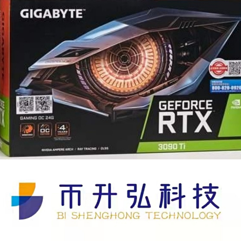 Бит OC 24GB NVIDIA 384 ti видеокарты RTX 3090 снаряжения минирования GeForce ГИГАБАЙТА